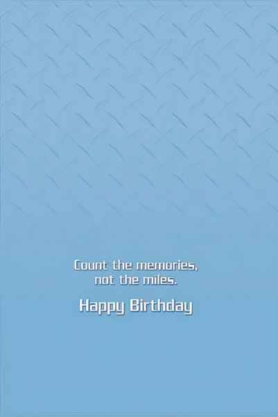 Count The Memories, Not The Miles Card