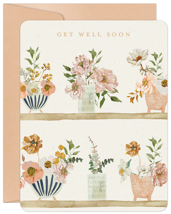 'Get Well Soon' Willow & Ivy Card