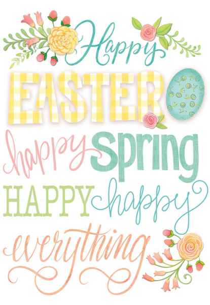Happy Easter Happy Spring Happy Happy Everything Card