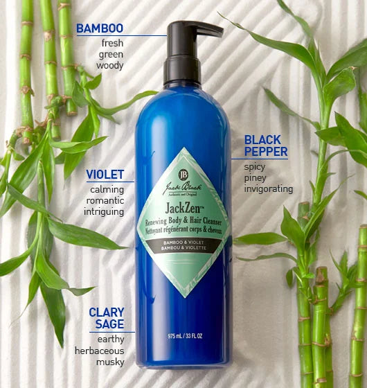 Jack Black JackZen™ Renewing Body & Hair Cleanser