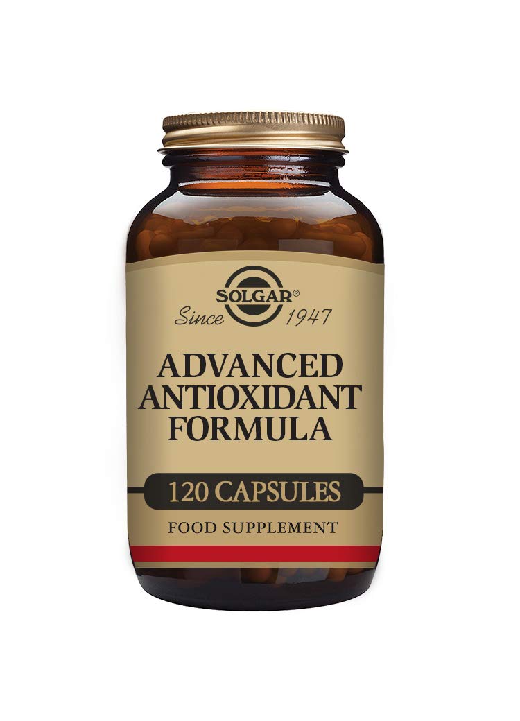 SOLGAR ADVANCED ANTIOXIDANT FORMULA 120 VEGETABLE CAPSULES