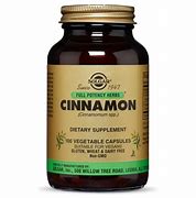 SOLGAR FULL POTENCY CINNAMON 100 VEGETABLE CAPSULES
