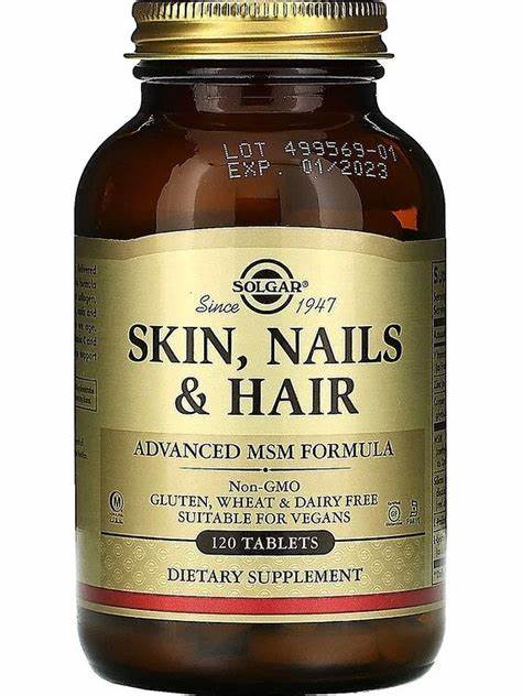 SOLGAR SKIN, NAILS & HAIR 120 TABLETS