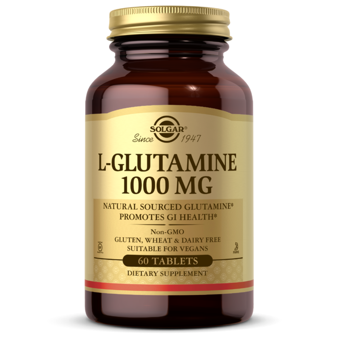 SOLGAR L-GLUTAMINE 1000 MG TABLETS