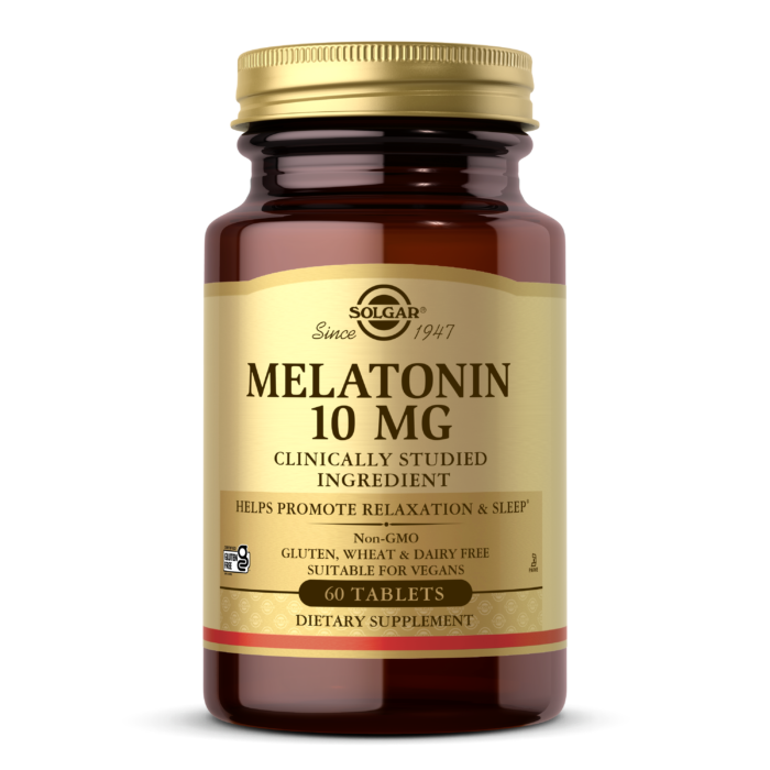 SOLGAR MELATONIN 10 MG TABLETS