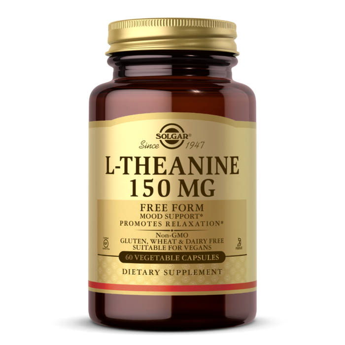 SOLGAR L-THEANINE 150 MG VEGETABLE CAPSULES