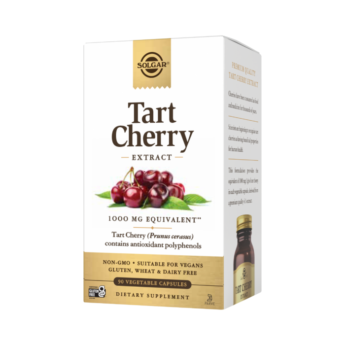 SOLGAR TART CHERRY 90 VEG CAPSULES