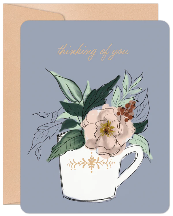 'Thinking of You' Willow & Ivy Card