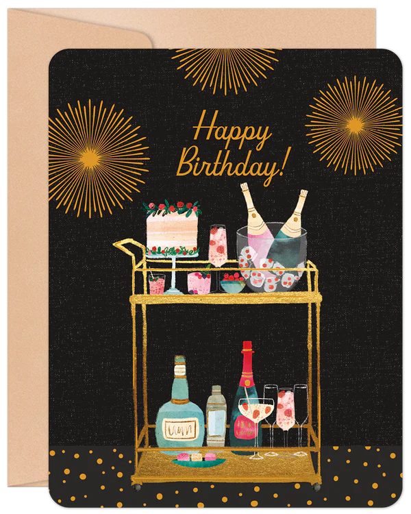 'Wishing You A Top-Shelf Birthday' Willow & Ivy Birthday Card