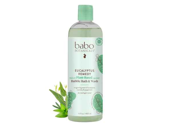 Babo Botanicals Eucalyptus Remedy Bubble Bath & Wash
