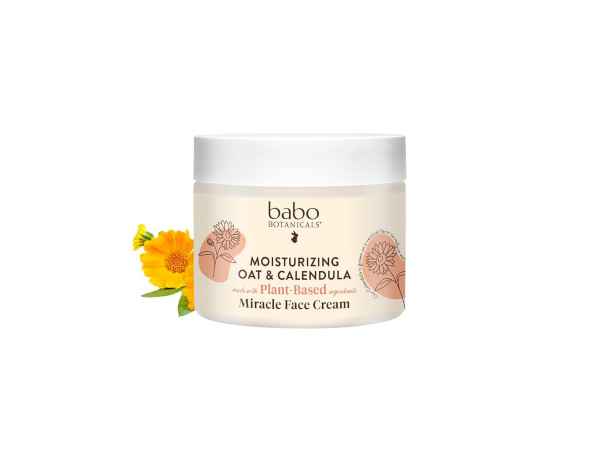 Babo Botanicals Moisturizing Oat & Calendula Miracle Face Cream