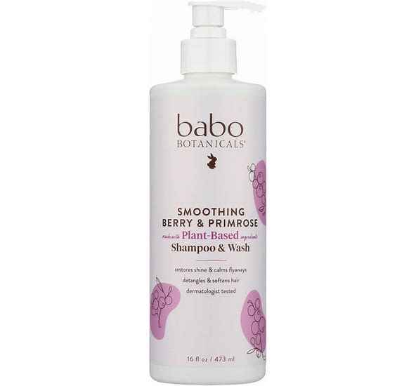 Babo Botanicals Smoothing Berry & Primrose Shampoo & Wash