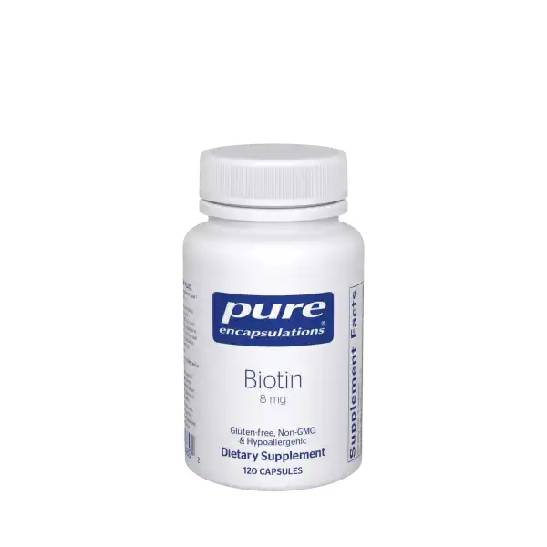 Pure Encapsulations Biotin 8 mg 120 Capsules