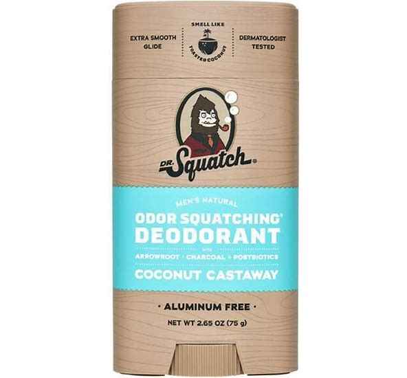 Dr. Squatch Coconut Castaway Deodorant