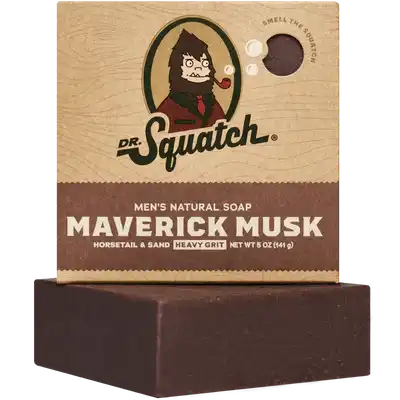 Dr. Squatch Maverick Musk Soap Bar