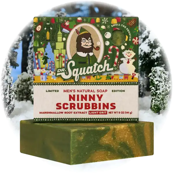 Dr. Squatch Ninny Scrubbins Soap Bar