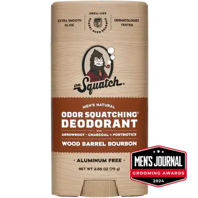 Dr. Squatch Wood Barrel Bourbon Deodorant