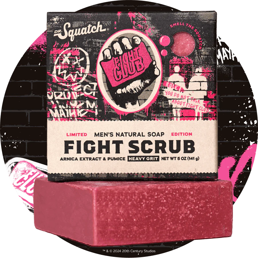 Dr. Squatch Fight Scrub Soap Bar