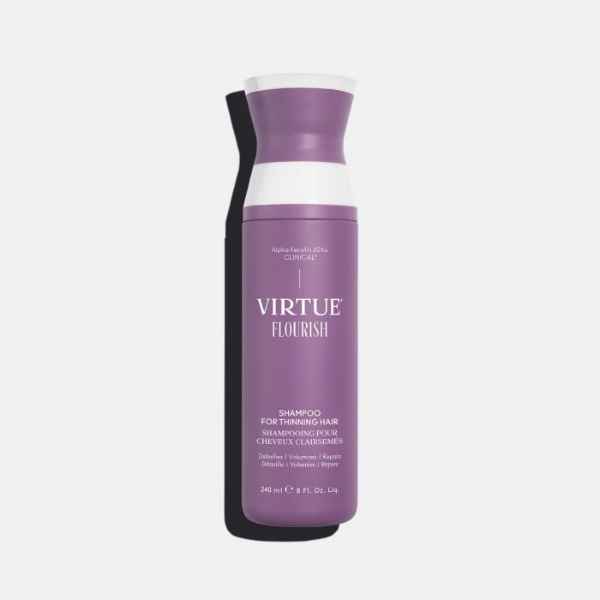 Virtue Flourish Shampoo for Thinning Hair 8.0 oz. (Detoxifies/Volumizes/Repairs)