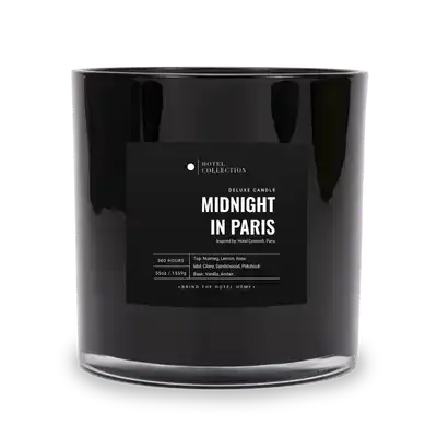 Hotel Collection (Midnight In Paris) Deluxe Classic Candle