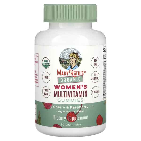 Mary Ruth's Organic Women's Multivitamin Gummies (Cherry & Raspberry)