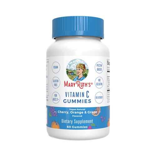 Mary Ruth's Vitamin C Gummies (Cherry, Orange & Grape)