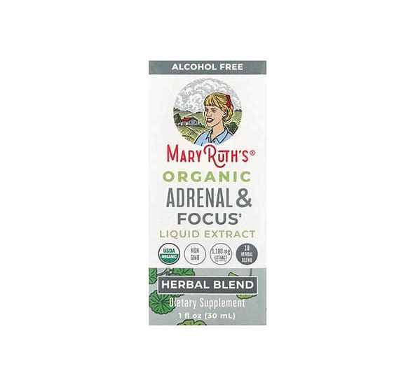 Mary Ruth's Organic Adrenal & Focus Liquid Extract