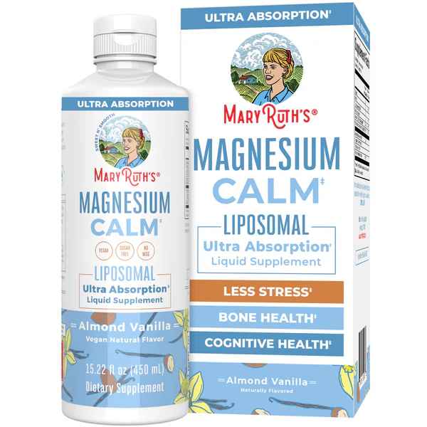 Mary Ruth's Magnesium Calm Liposomal (Almond Vanilla)