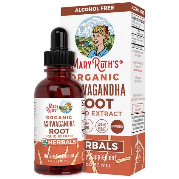 Mary Ruth's Organic Ashwagandha Root Liquid Extract