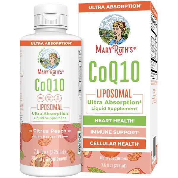 Mary Ruth's CoQ10 Liposomal (Citrus Peach)