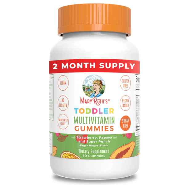 Mary Ruth's Toddler Multivitamin Gummies (Strawberry/Papaya/Super Punch)