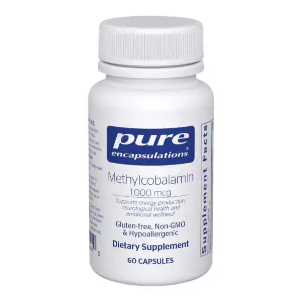 Pure Encapsulations Methylcobalamin 1000 MCG 60 Capsules
