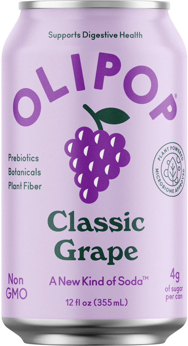 Olipop Classic Grape Soda