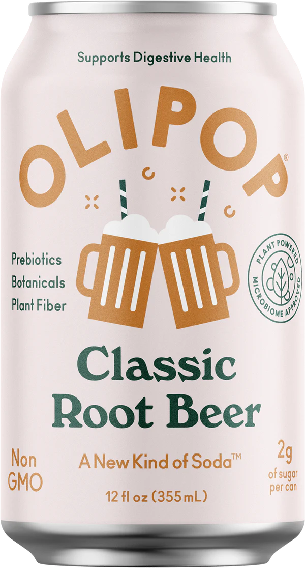 Olipop Classic Root Beer Soda