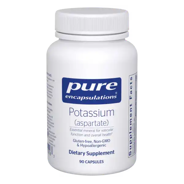 Pure Encapsulations Potassium Aspartate 90 Capsules