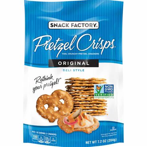 Snack Factory Original Deli Style Pretzel Crisps