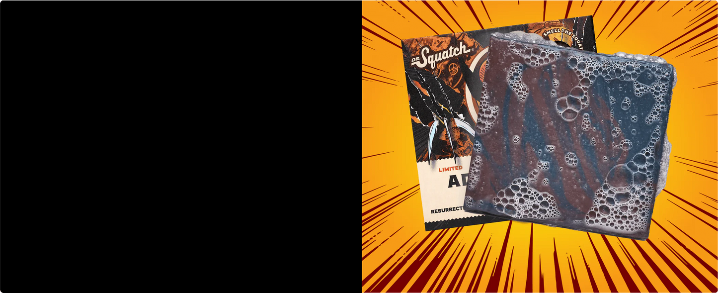 Dr. Squatch Adamantium Scrub Soap Bar