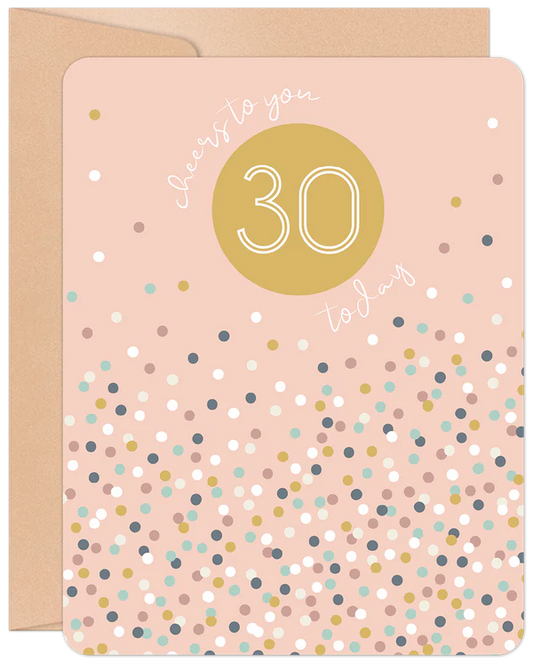 30th Birthday Willow & Ivy Card