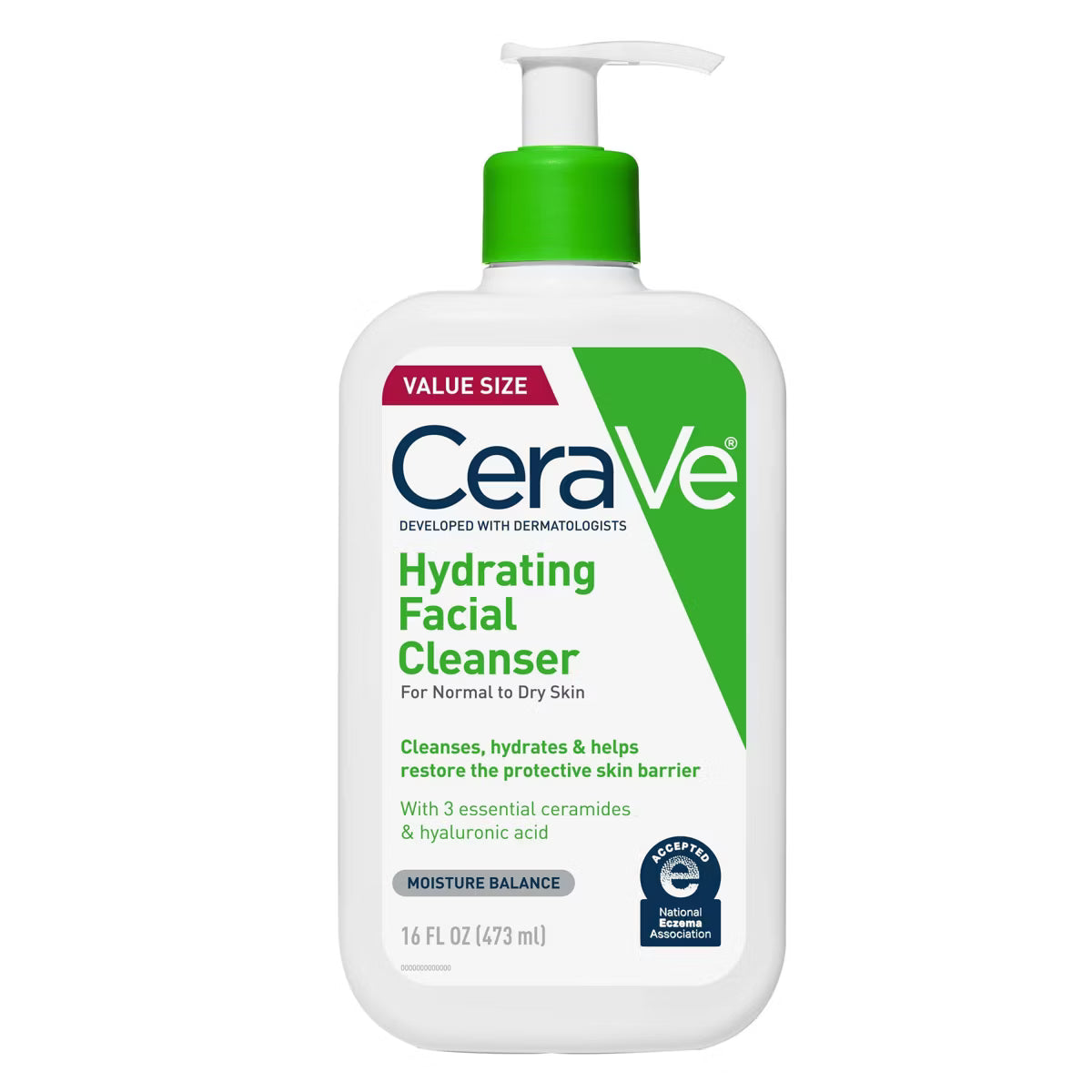 CeraVe Hydrating Facial Cleanser 16 FL OZ (473 ML)