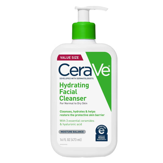 CeraVe Hydrating Facial Cleanser 16 FL OZ (473 ML)