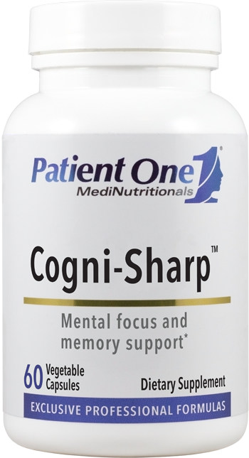 Patient One Cogni-Sharp™ 60 Vegetable Capsules