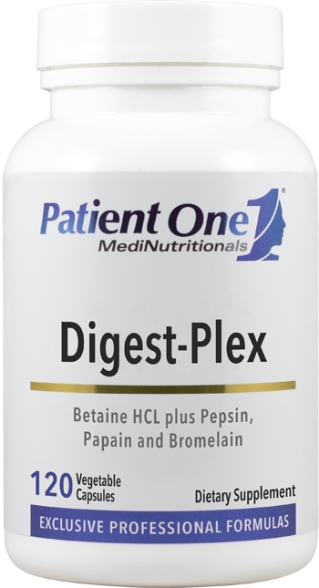 Patient One Digest-Plex 120 Vegetable Capsules