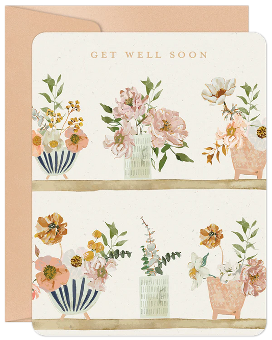 'Get Well Soon' Willow & Ivy Card
