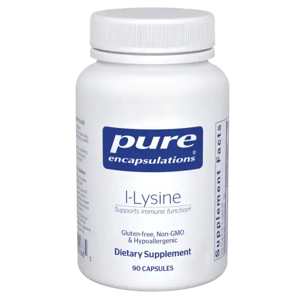 Pure Encapsulations I-Lysine 500 mg 90 Capsules