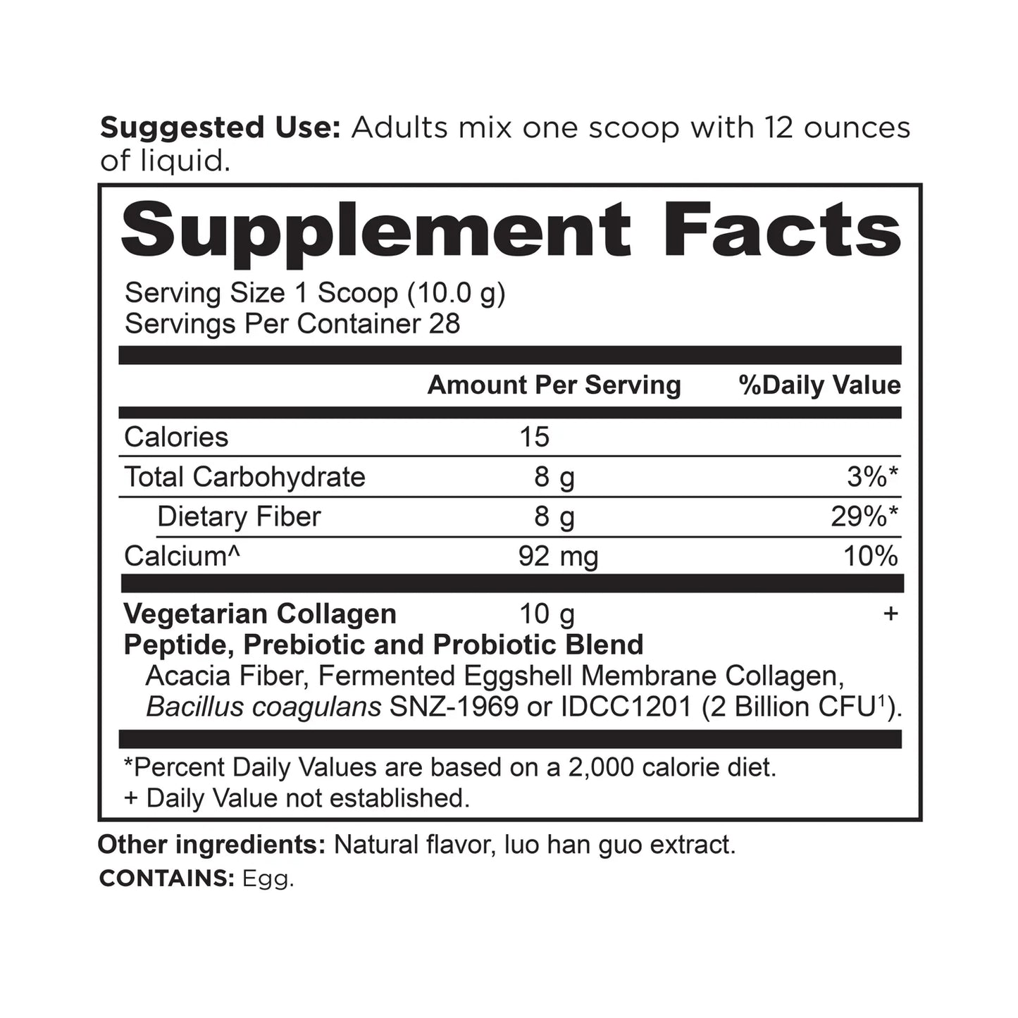 Vegetarian Collagen Peptides
