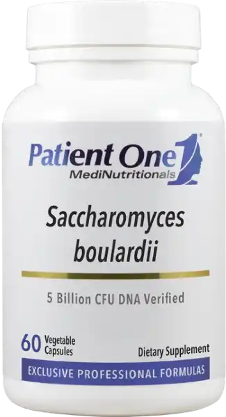 Patient One Saccharomyces boulardii 60 Vegetable Capsules