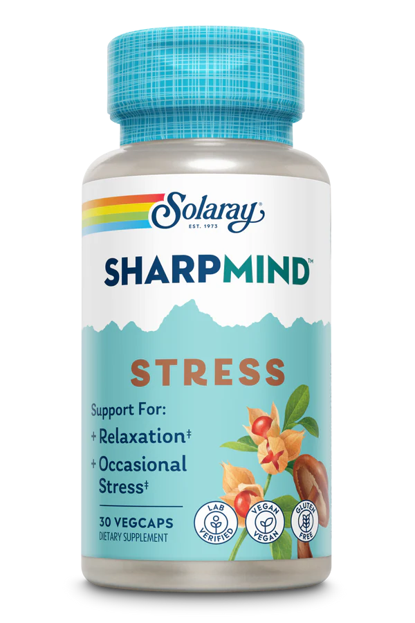 Solaray SharpMind Nootropics Stress