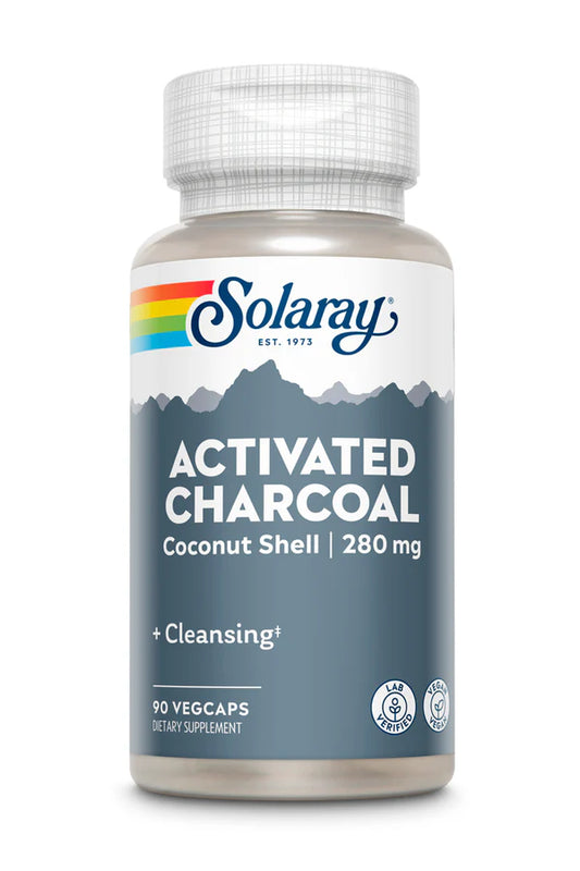 Solaray Activated Charcoal Coconut Shell 280 mg
