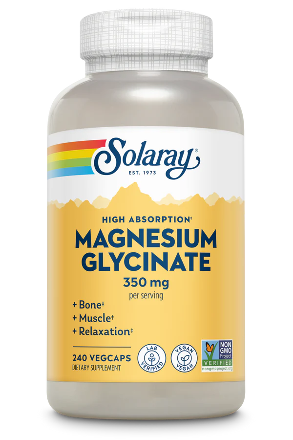 Solaray Magnesium Glycinate 350 mg