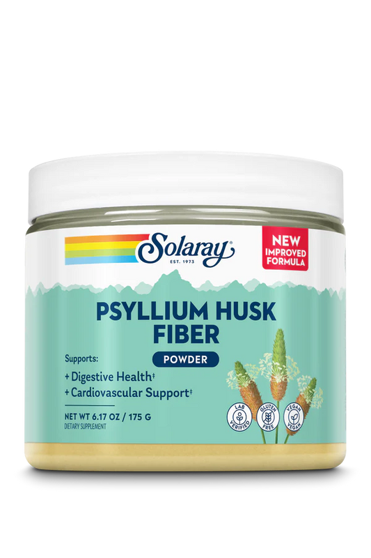 Solaray Psyllium Husk Fiber Powder